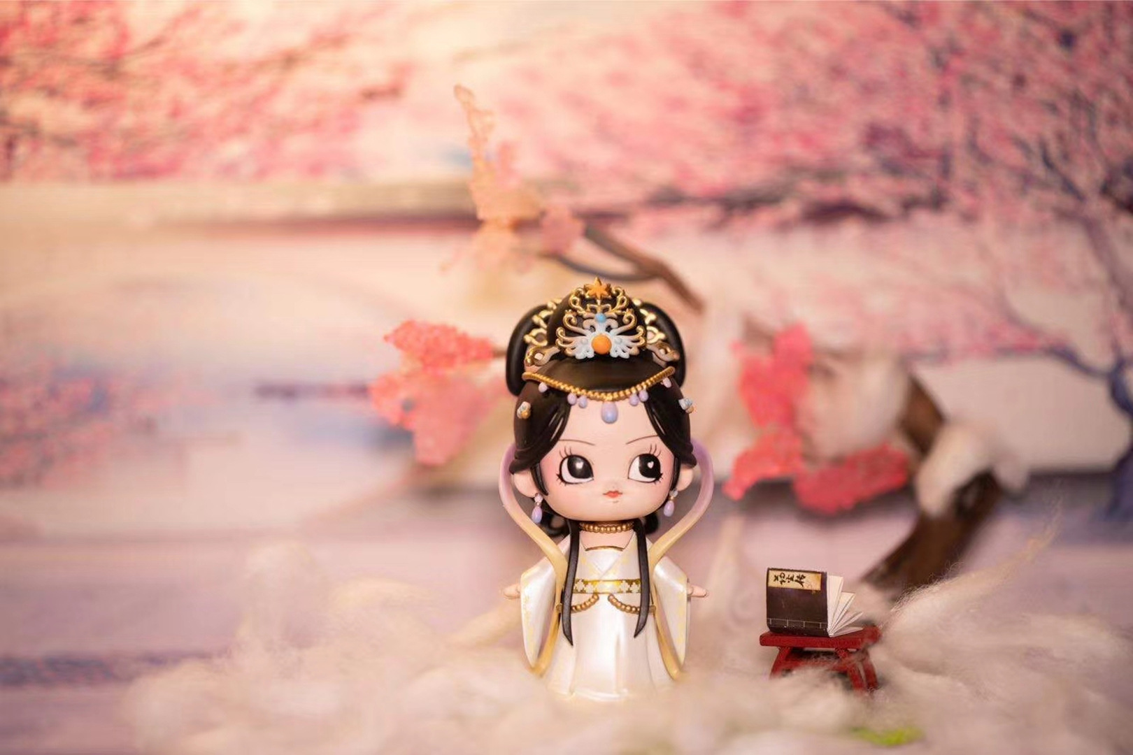 正版现货红楼梦十二金钗国潮盲盒中国风惊喜手办娃娃摆件礼物玩具