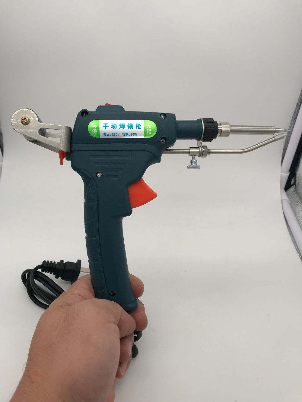 厂家直销焊锡枪 60w80w手动出锡送锡焊锡电烙铁 内热手持式锡焊枪