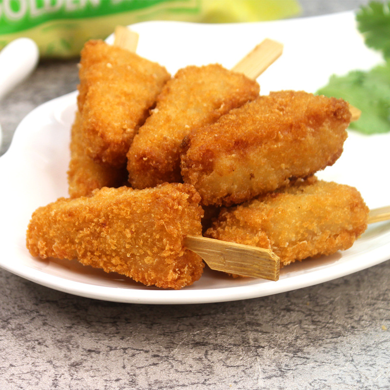 260装无骨黄金鸡柳半成品冷冻油炸食品小吃肉串速冻鸡肉炸鸡鸡块