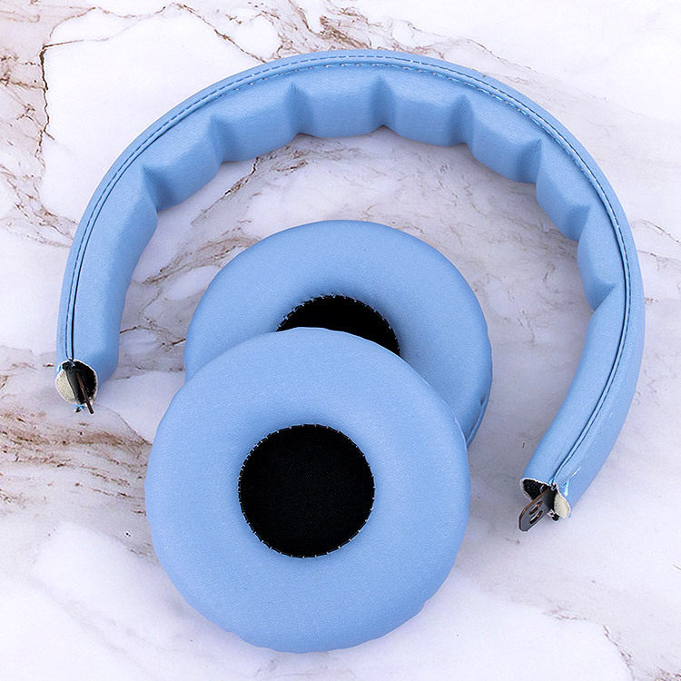 深圳工厂定制头戴式蓝牙耳罩耳机海绵套耳机配件耳机罩换皮耳套厂