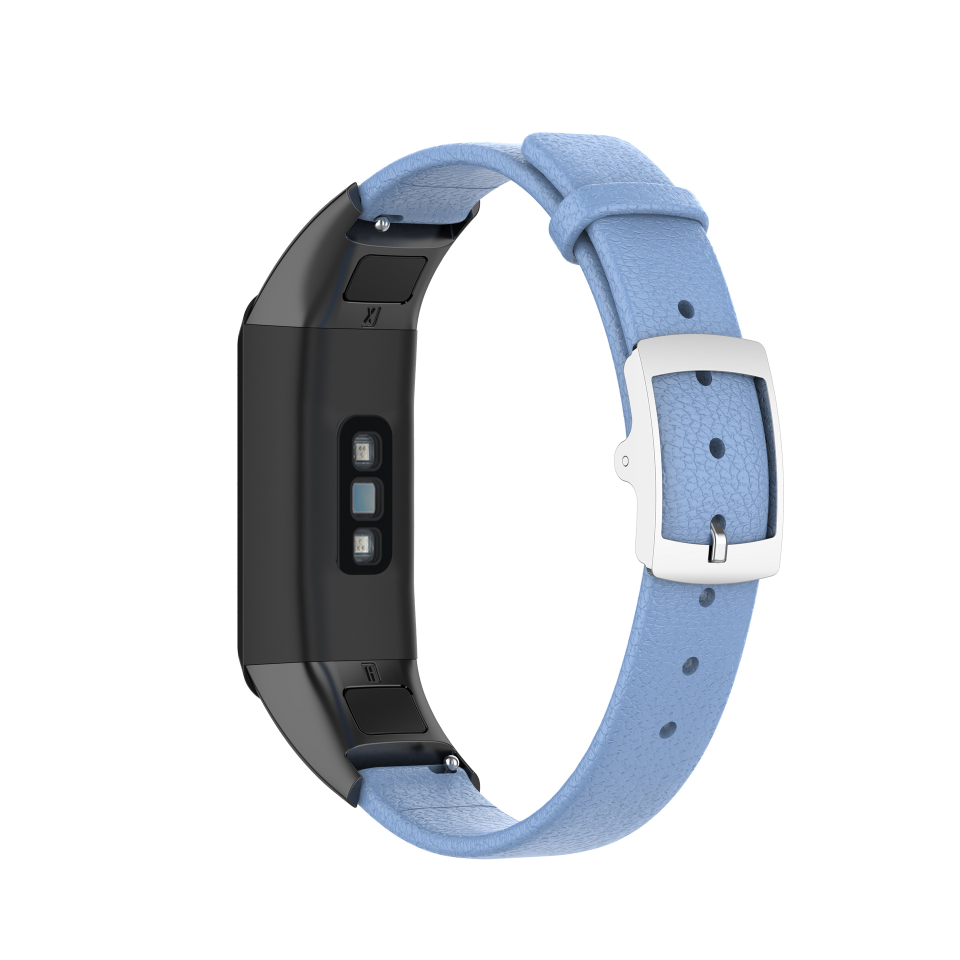 适用华为手环4(ads-b29)荣耀手环5i (ads-b19s)自带扣皮表带