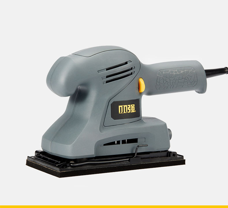 小强平板砂光机电动砂纸打磨机小型木工抛光沙腻子工具砂纸机2322
