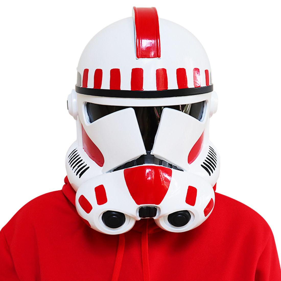 星球大战白兵头盔乳胶面具曼达洛人暴风兵头盔克隆兵万圣节道具