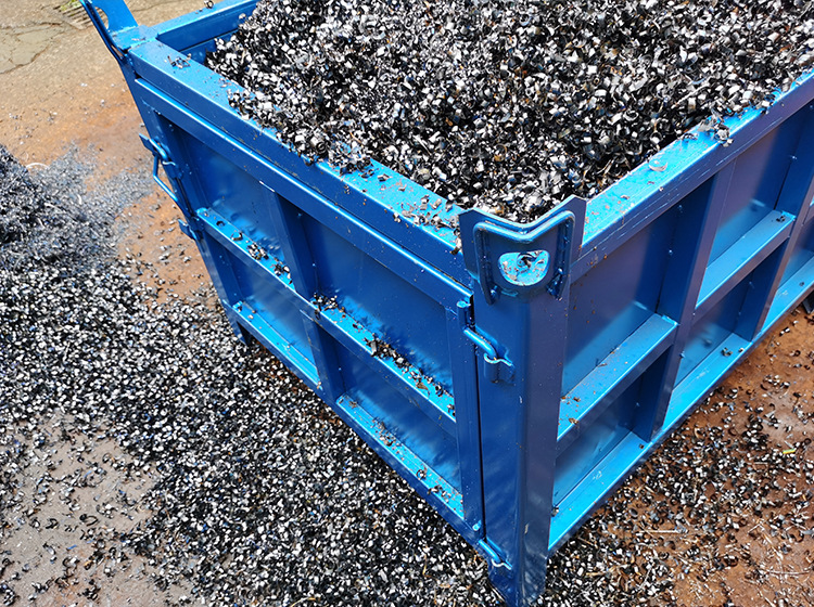 金属周转箱铁箱车间重型箱铁屑箱物料箱大铁框金属工业铁质零件框