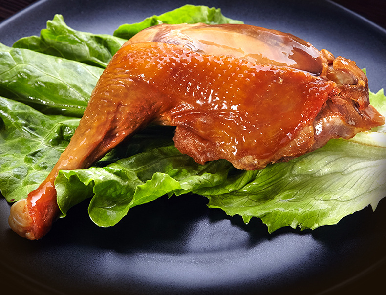 老李爱上鸭腿 五香卤鸭腿100g 温州特产卤味熟食