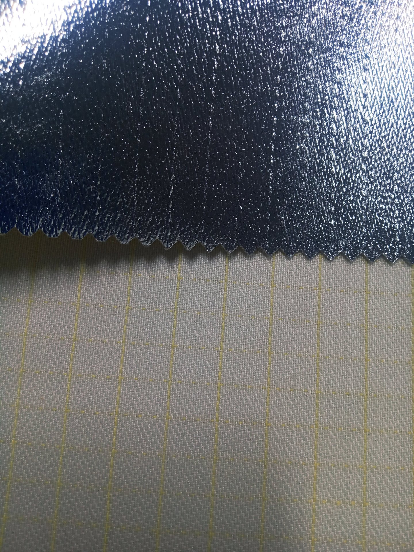 n024芳纶13 芳纶14梭织贴铝膜阻燃耐高温耐水压透气消防服面料