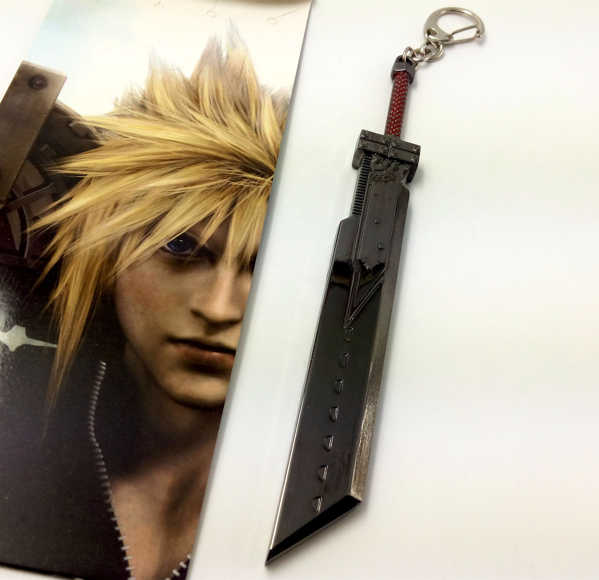 最终幻想周边 克劳德大刀 挂件 摆饰 未开刃 动漫武器模型