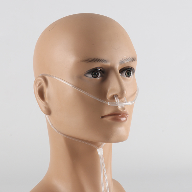 供应一次性使用鼻氧管 输氧管 双鼻塞式鼻氧管家用医用吸氧管厂家