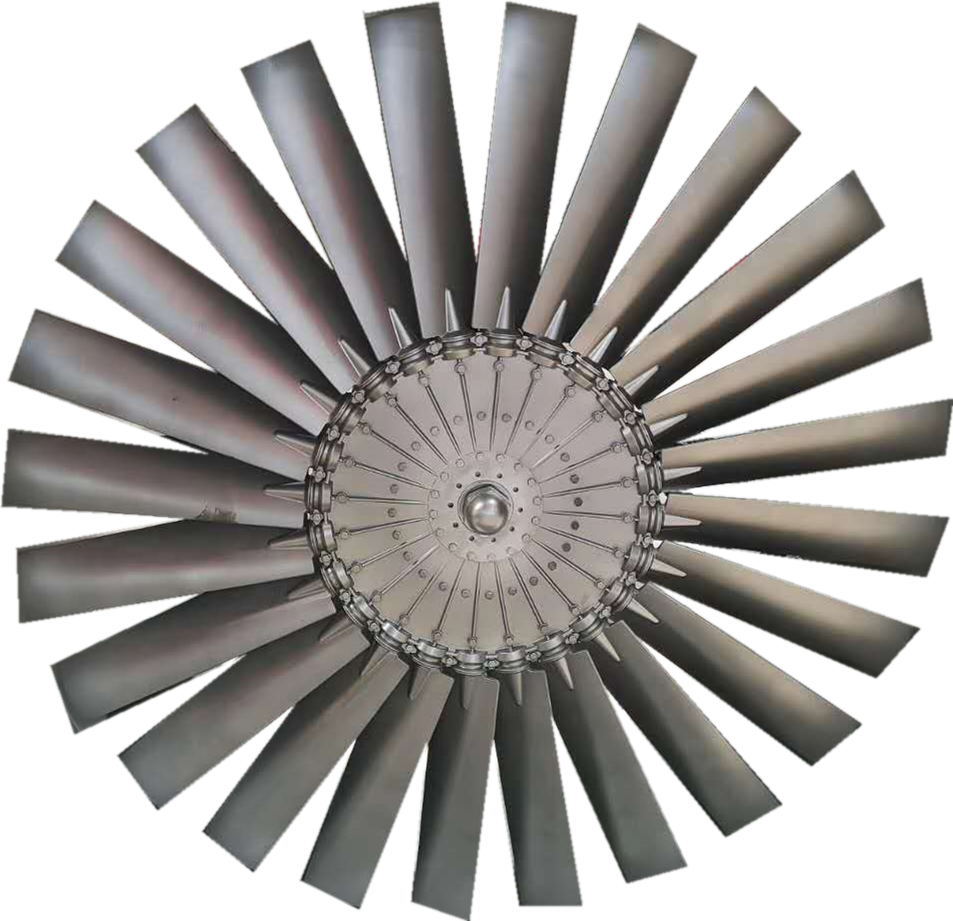 大量供应供应铝风叶24片叶可调式风叶 轴流风机风叶