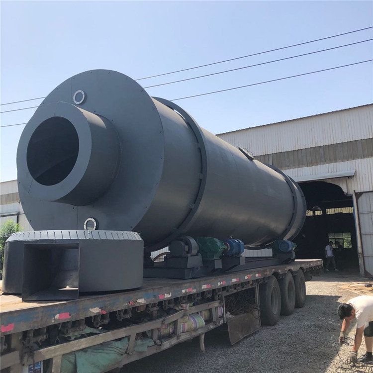 二手粉煤灰煤炭滚筒烘干机 二手回转滚筒烘干机干燥机 三筒烘干机
