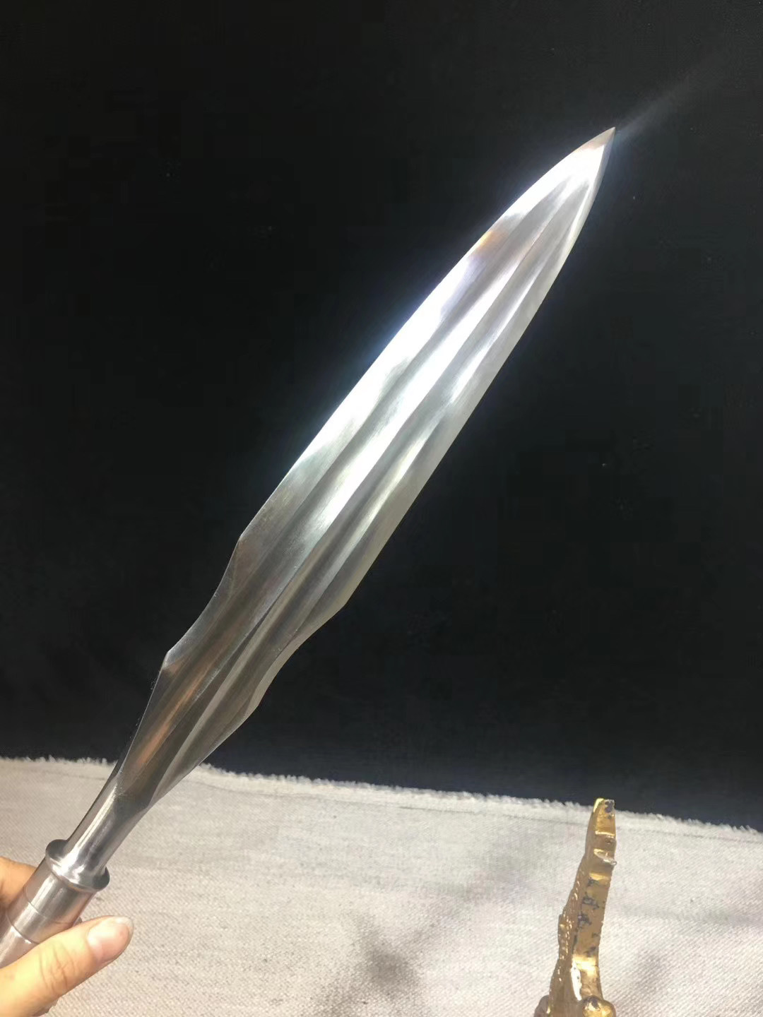 赵云枪刀剑十八般兵器长矛红缨枪项羽霸王枪野猪矛武术扎枪未开刃