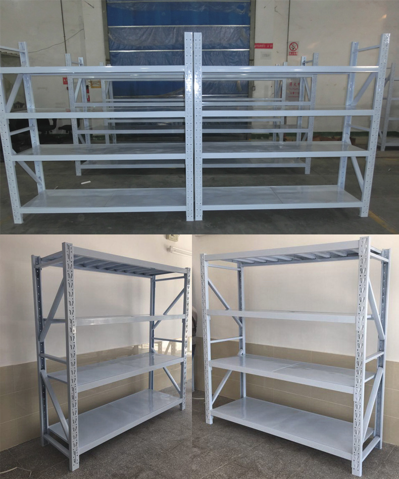 简易中型货架仓储货架多层展示架库房中型层板式置物架货架批发