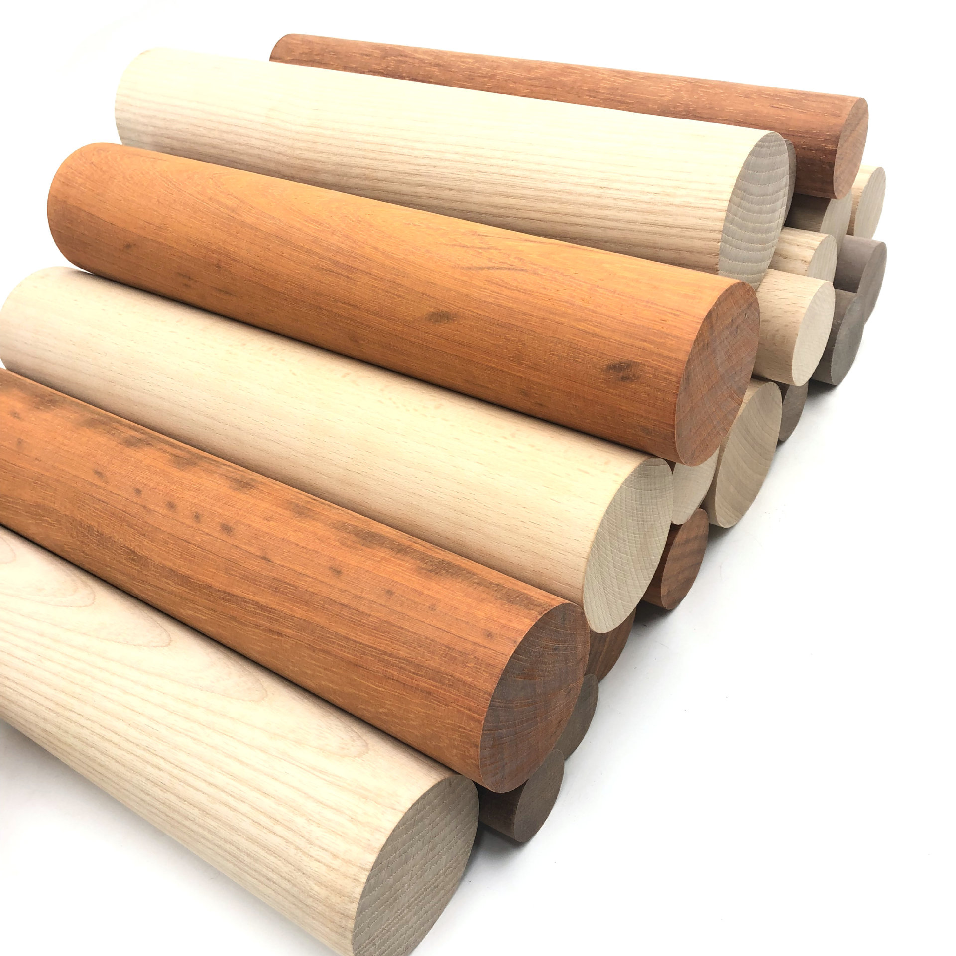 瑜伽开背棍榉木实木圆木棒diy手工模型厂家批发工艺圆木棒材料