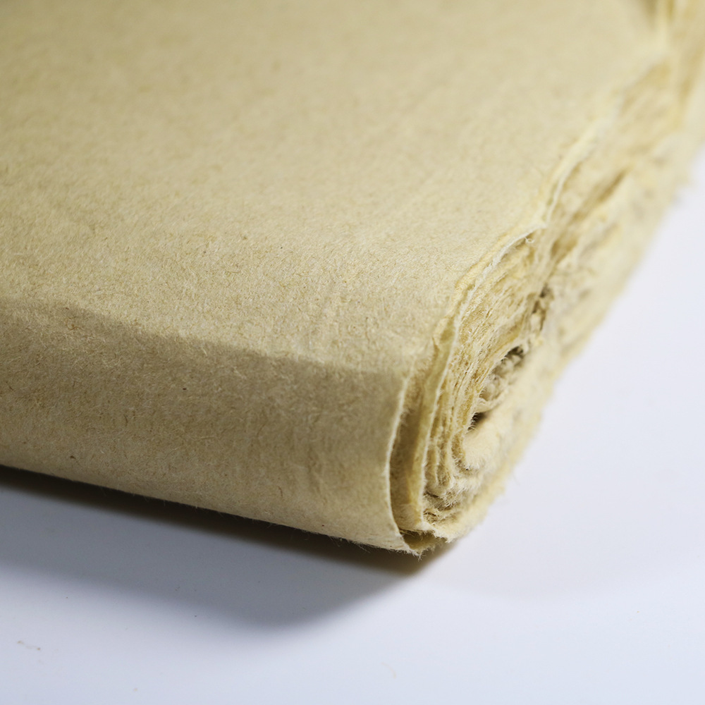 手工毛边纸无格练习纸毛笔字竹浆纸半生熟仿古纯手工毛边纸批发