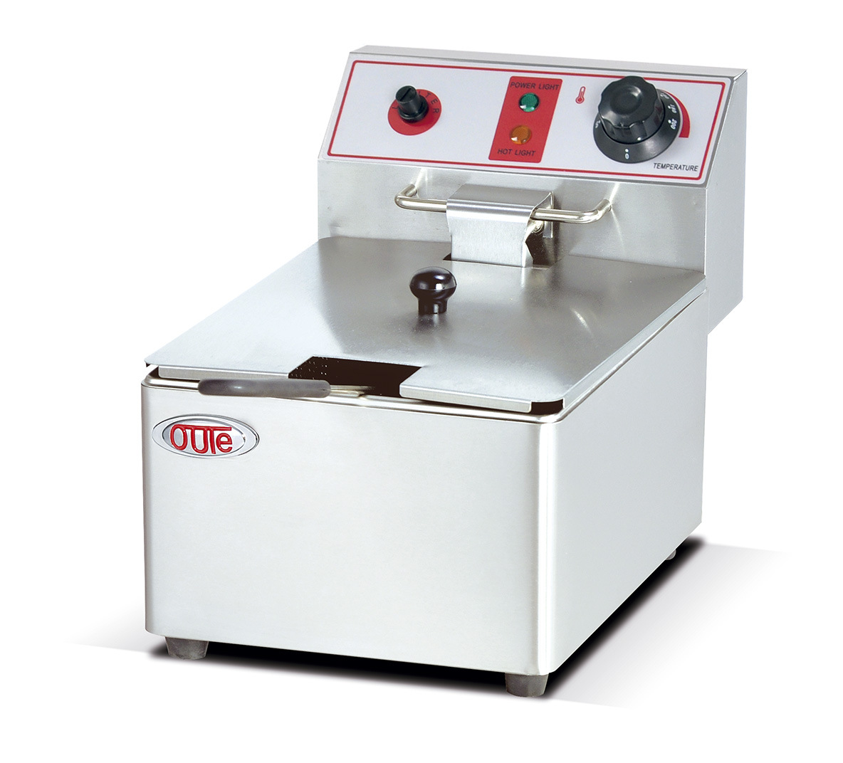 单缸单筛电炸炉 ot-8l油炸锅/电炸炉/电炸锅/炸薯条机