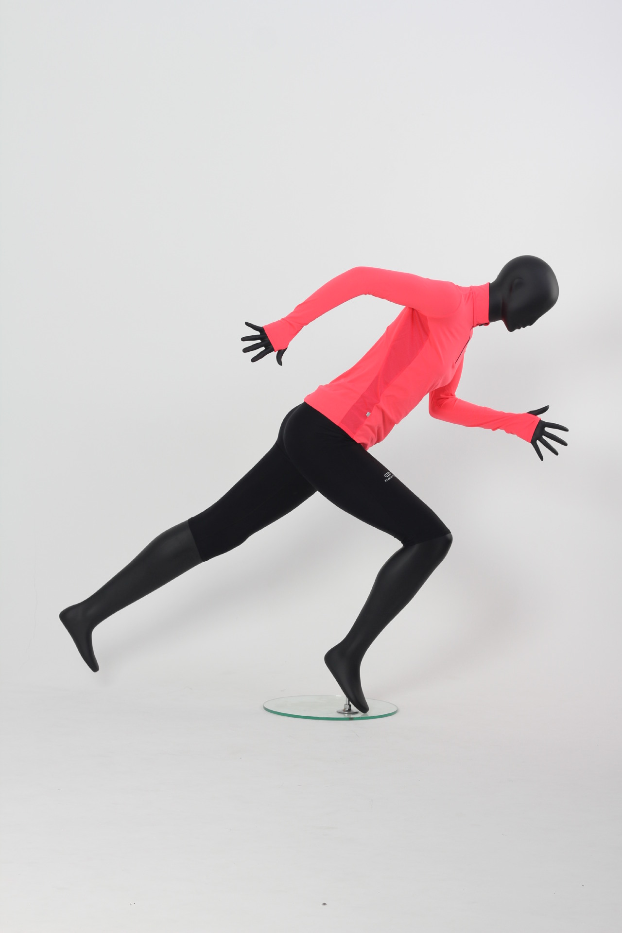 3a男女运动俯冲跑步模特 可拆卸玻璃钢全身橱窗陈列模特