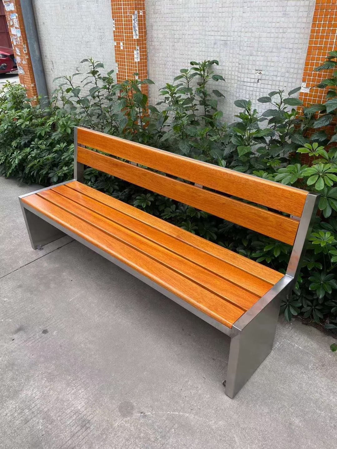 北京户外公园椅园林景区休闲座椅安装方便稳固老年座椅厂家直销