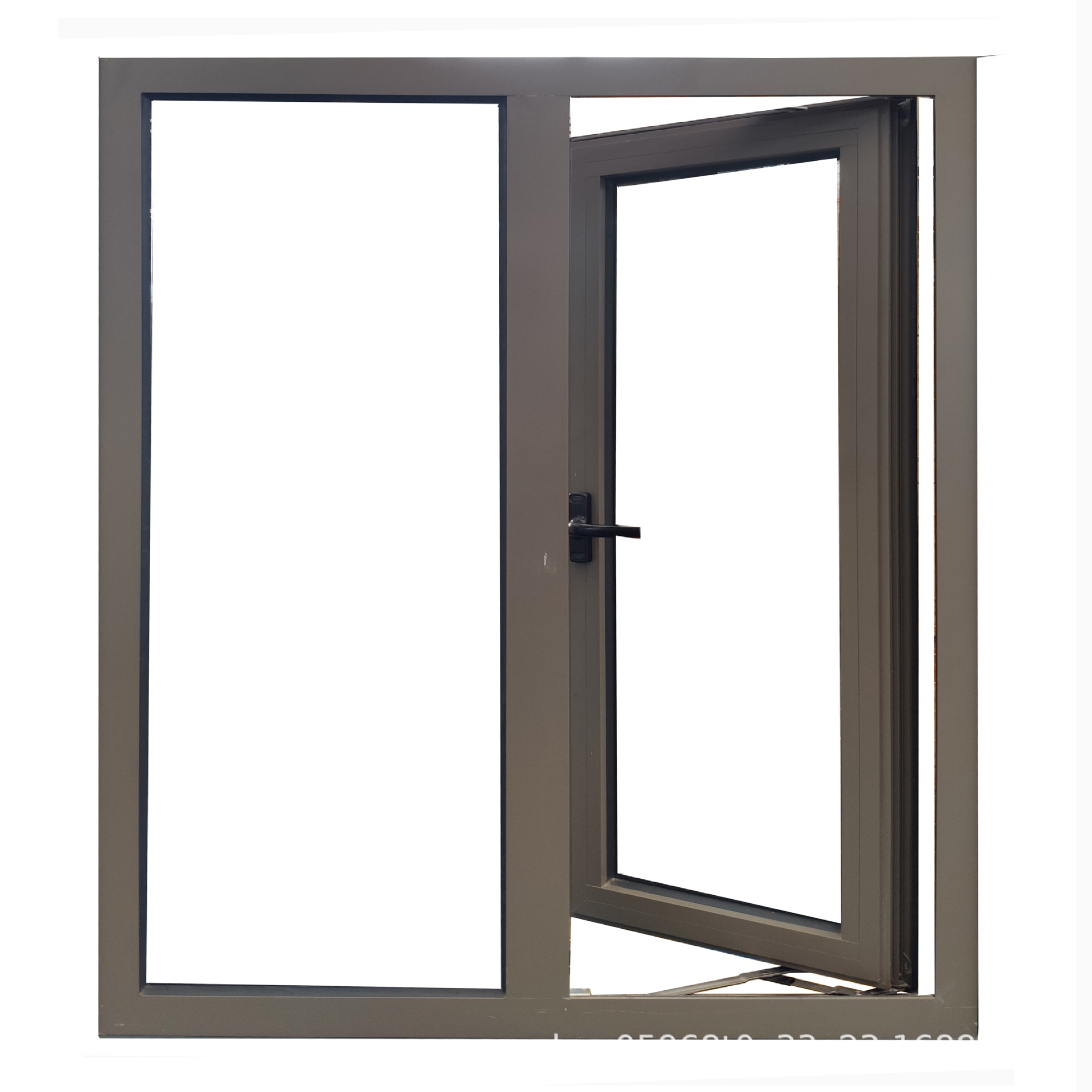 河南厂家酒店 双层中空钢化玻璃窗户 断桥铝合金窗外平开窗 窗户