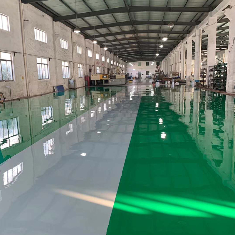 福州厦门漳州泉州三明环氧树脂地坪漆车间绿色地面漆耐磨地板漆