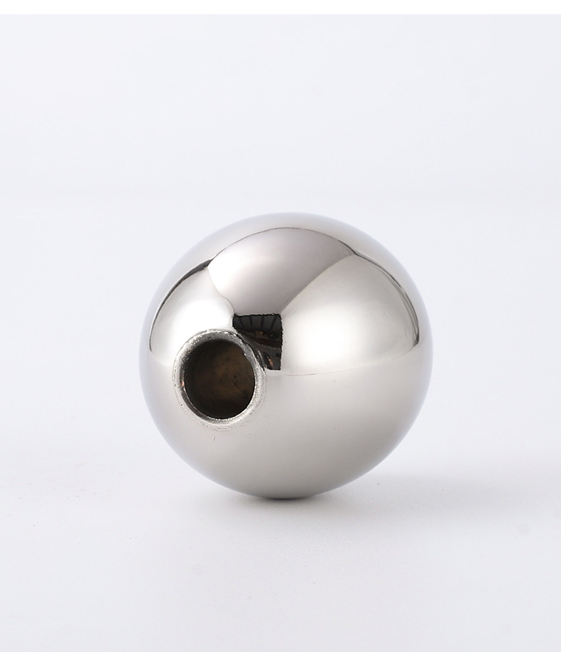 厂家直销 304不锈钢圆球50mm精密钢球椭圆滚轮球液体球按摩球定制