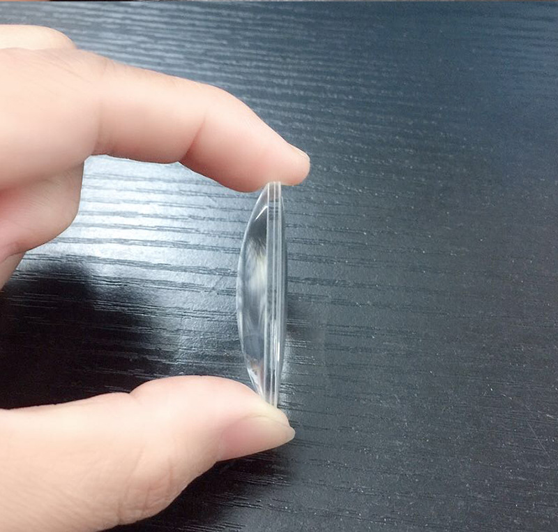 光学玻璃镜片加工 平凸透镜聚光望远镜物镜显微镜 亚克力镜片厂家