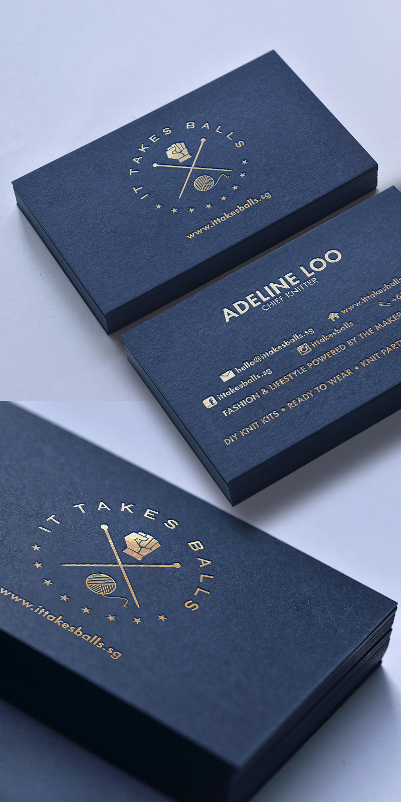 300g蓝卡深色牛仔蓝卡纸名片邀请函定制烫金工艺名片制作设计包邮