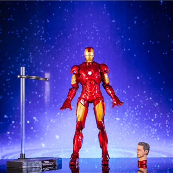 复仇者联盟3 hc 钢铁侠 mms 123 电影版 1/6 可动限定版 盒装手办
