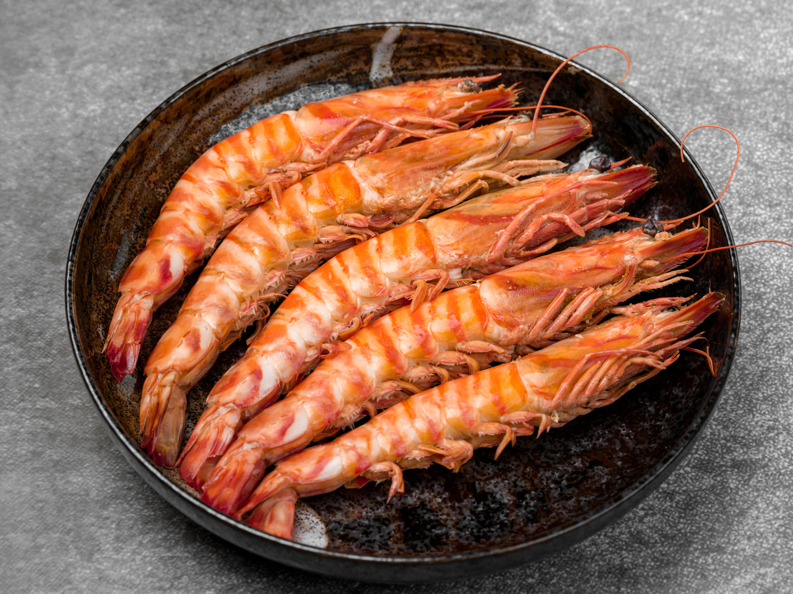 舟山海捕熟冻海鲜冷冻虾明虾蒸煮冻竹节虾水产品批发火锅食材串串