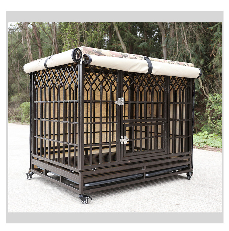 牛津布狗笼罩防雨保暖冬季遮阳帐篷狗笼套防水晒狗笼罩子宠物用品