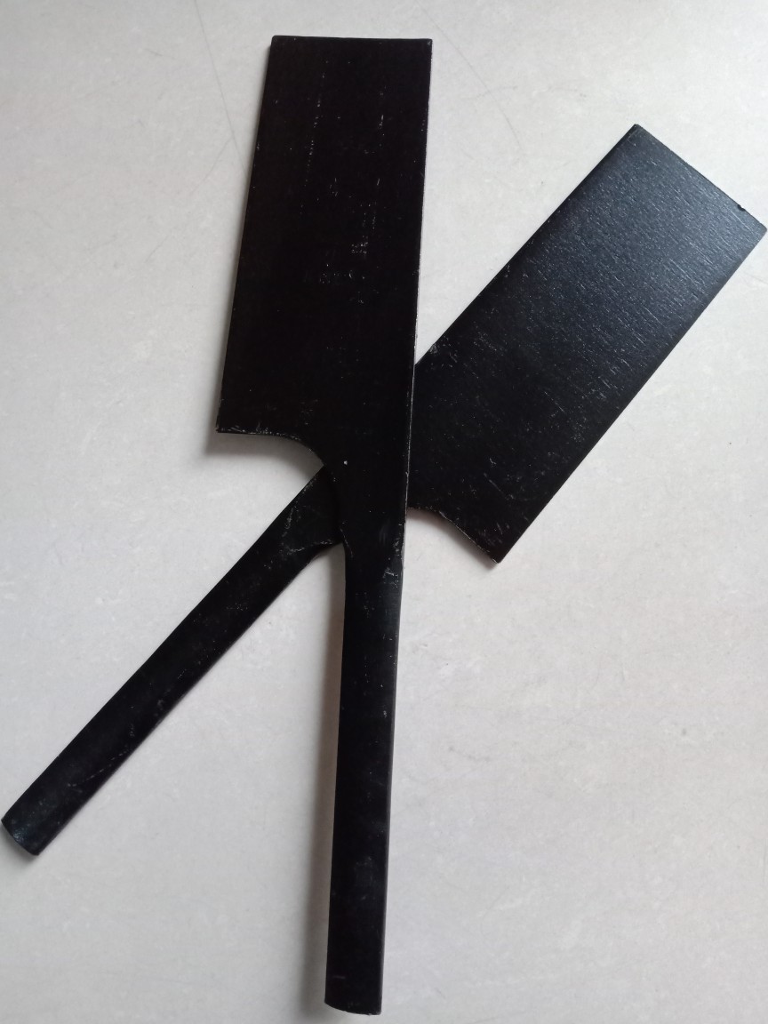 2黑色虎头单面瓦刀砌砖水泥刀泥瓦工具砍砖刀