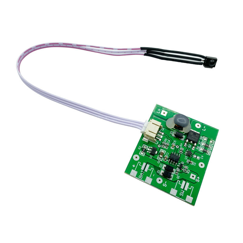 带遥控器太阳能灯电路板锂电池太阳能投光灯控制板太阳能灯线路板