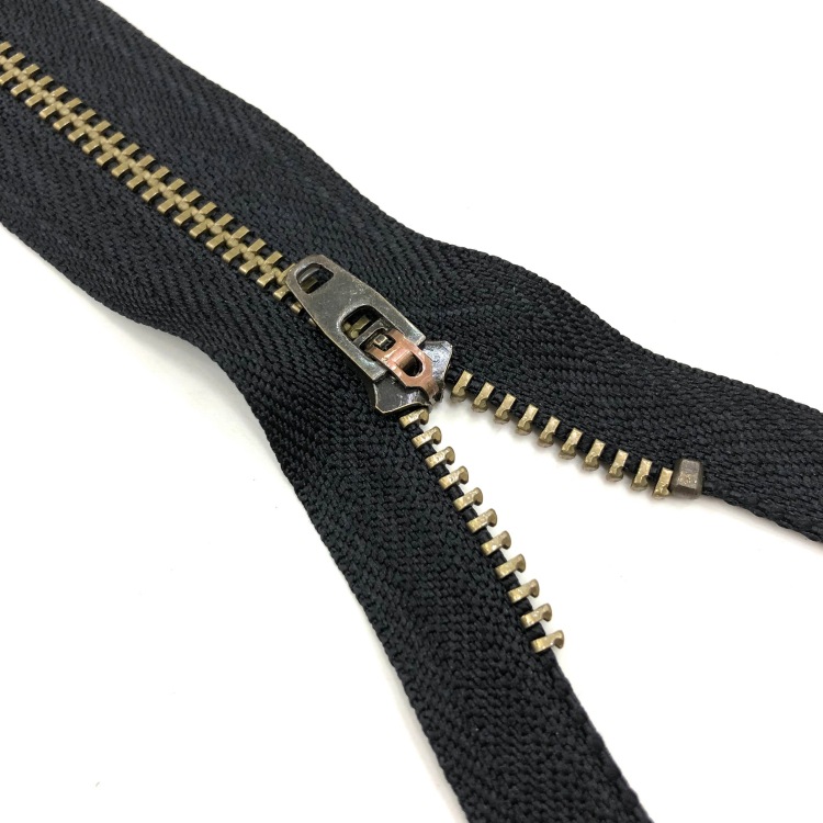 4号y牙拉链 金属弹簧头裤链 牛仔裤拉链 自锁门禁拉链 现货批发