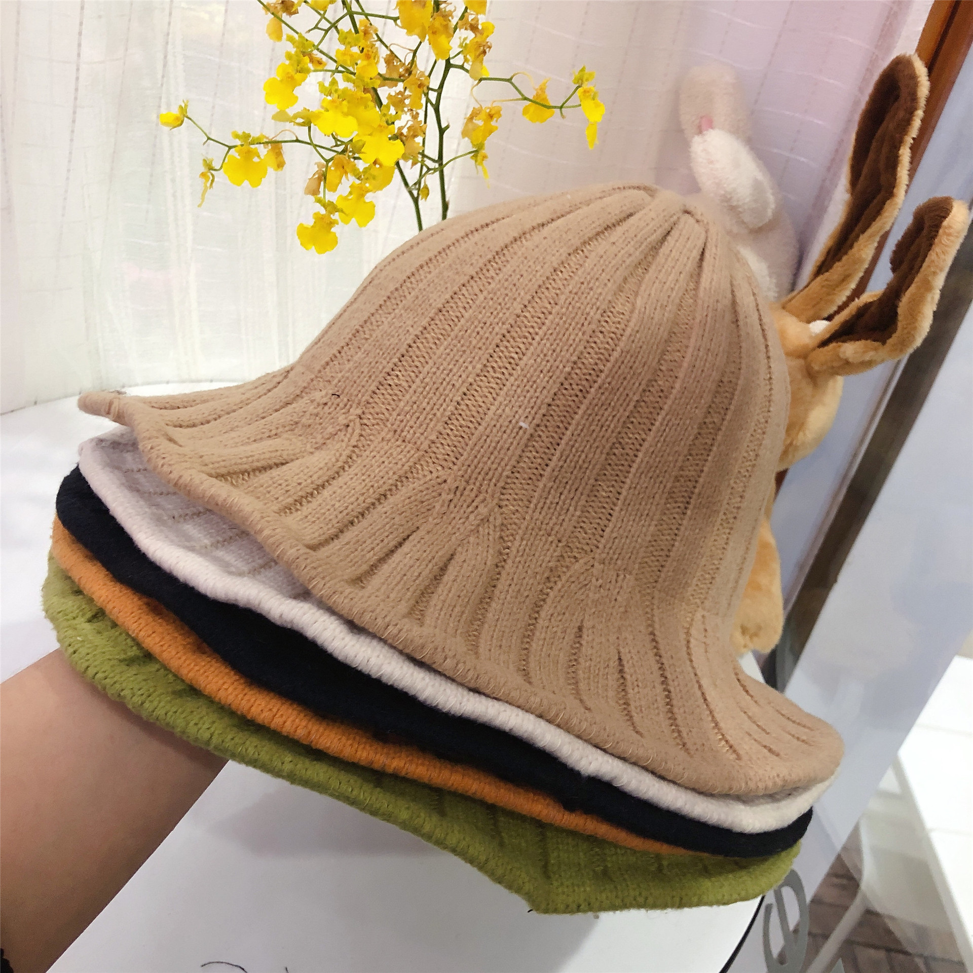 复古尖尖女帽子