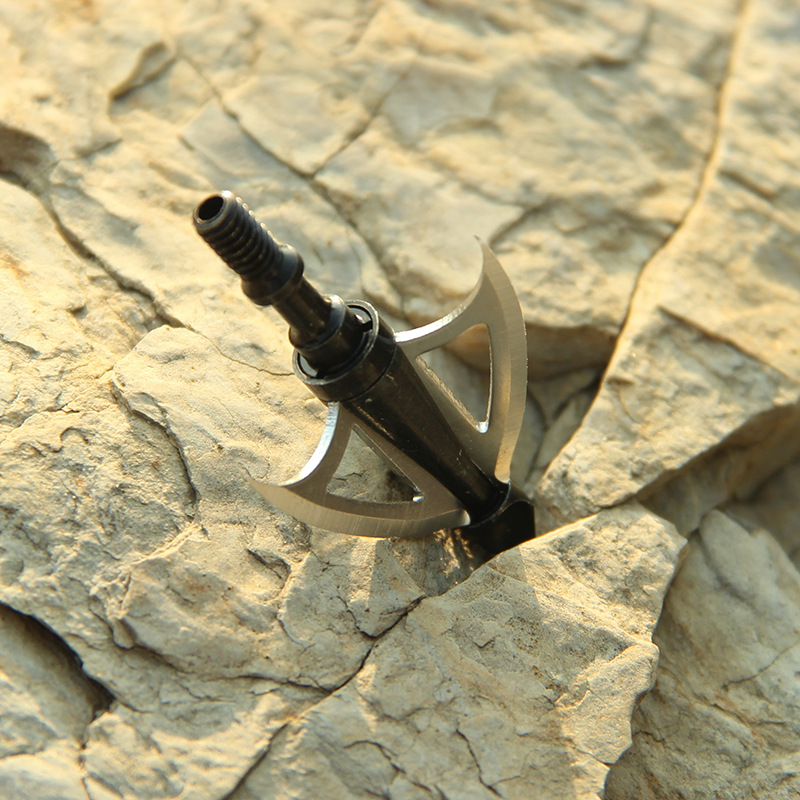 跨境批发户外射箭猎箭头金属箭头 狼牙仿古箭头 弓箭器材配件厂家