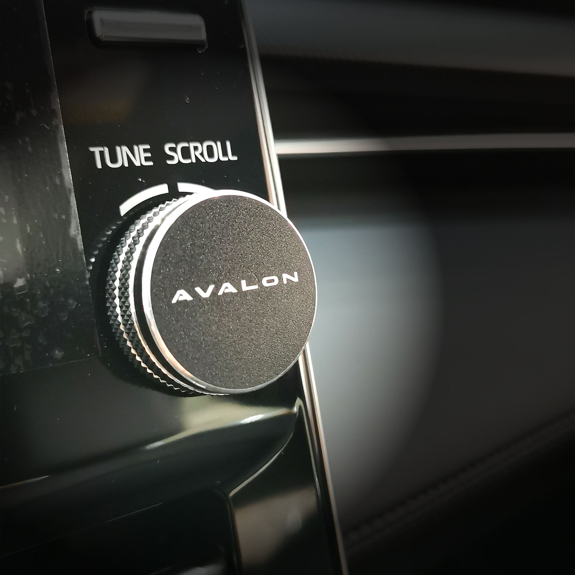 适用于丰田亚洲龙中控旋钮装饰圈 亚洲龙多媒体旋钮改装内饰