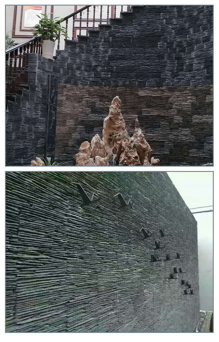 厂家供应水幕墙流水石板岩流水墙别墅背景墙水幕墙庭院流水板定制