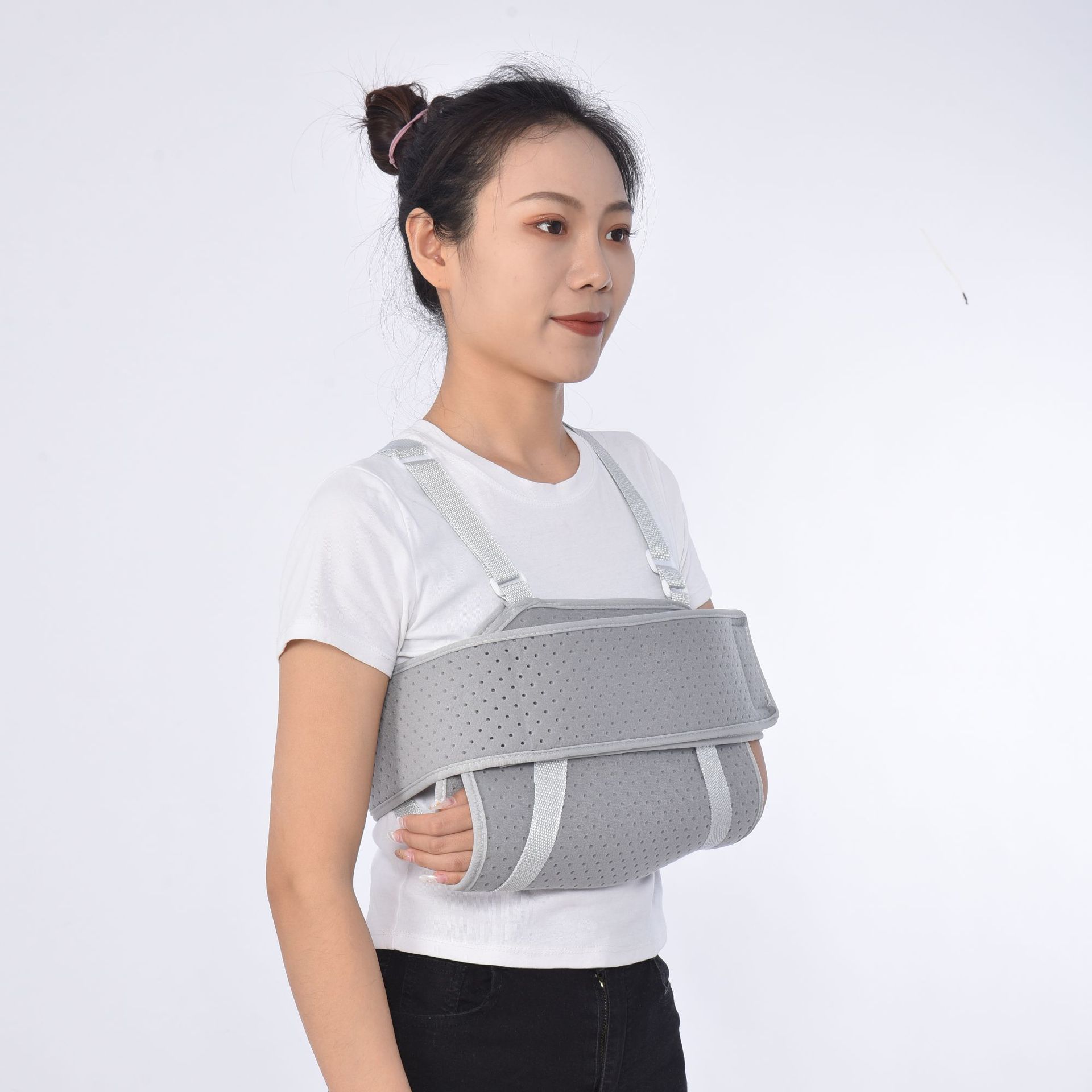 环抱式前臂吊带 手臂手腕骨折固定带肩关节脱臼脱位固定护具护托
