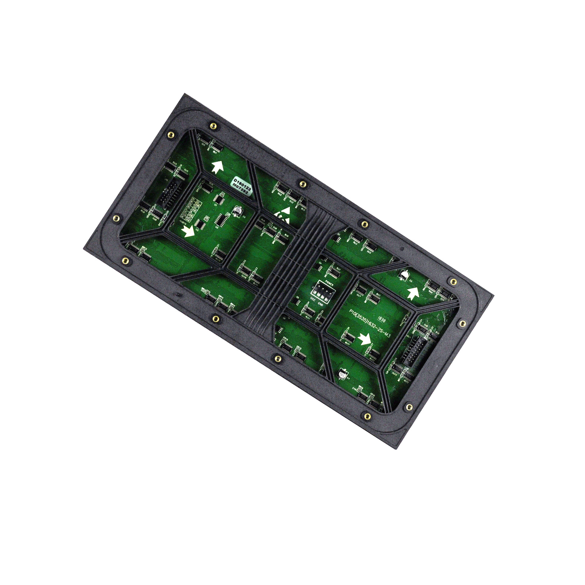 户外p10 全彩led显示屏单元板模组2s高清电子屏租赁led320*160