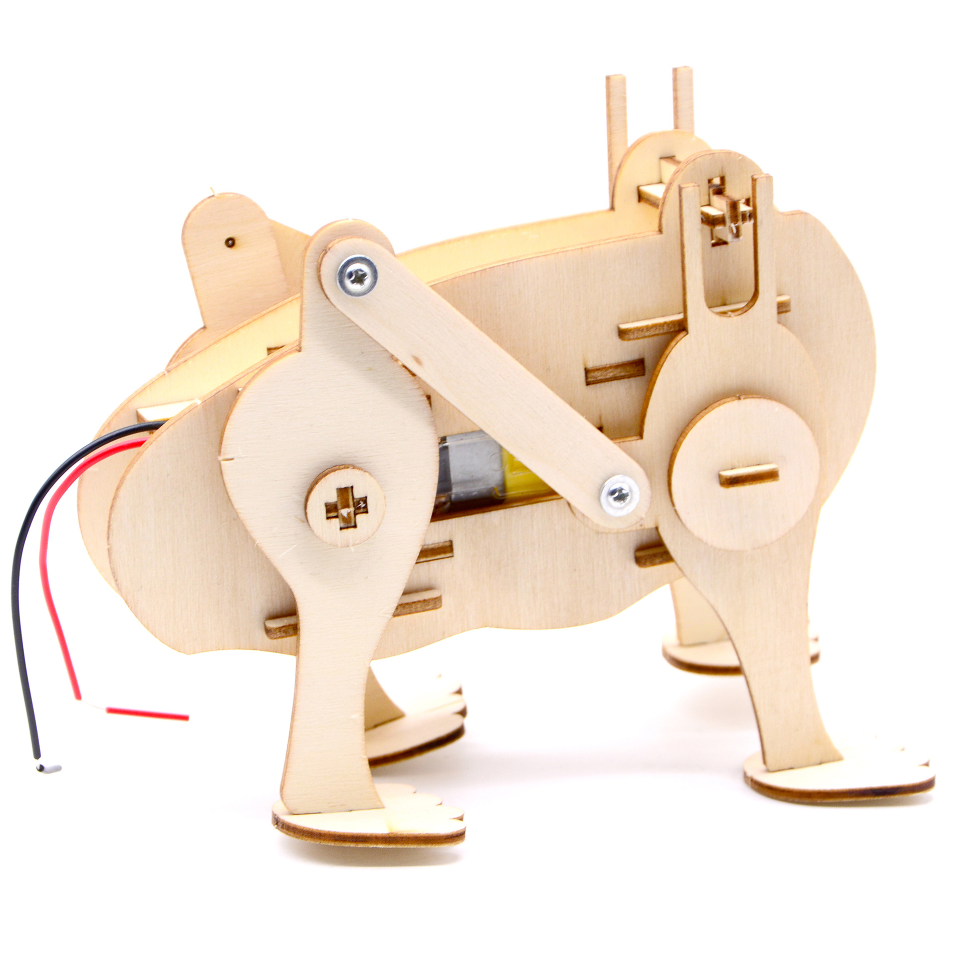 科技小制作实验diy手工制作机械腕龙 小学生setm教育益智科教玩具