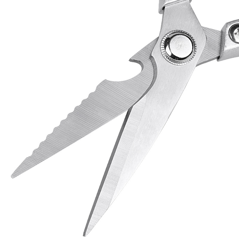 不锈钢鸡骨剪铝合金厨房剪刀全钢强力剪一二三四代日本sk5剪