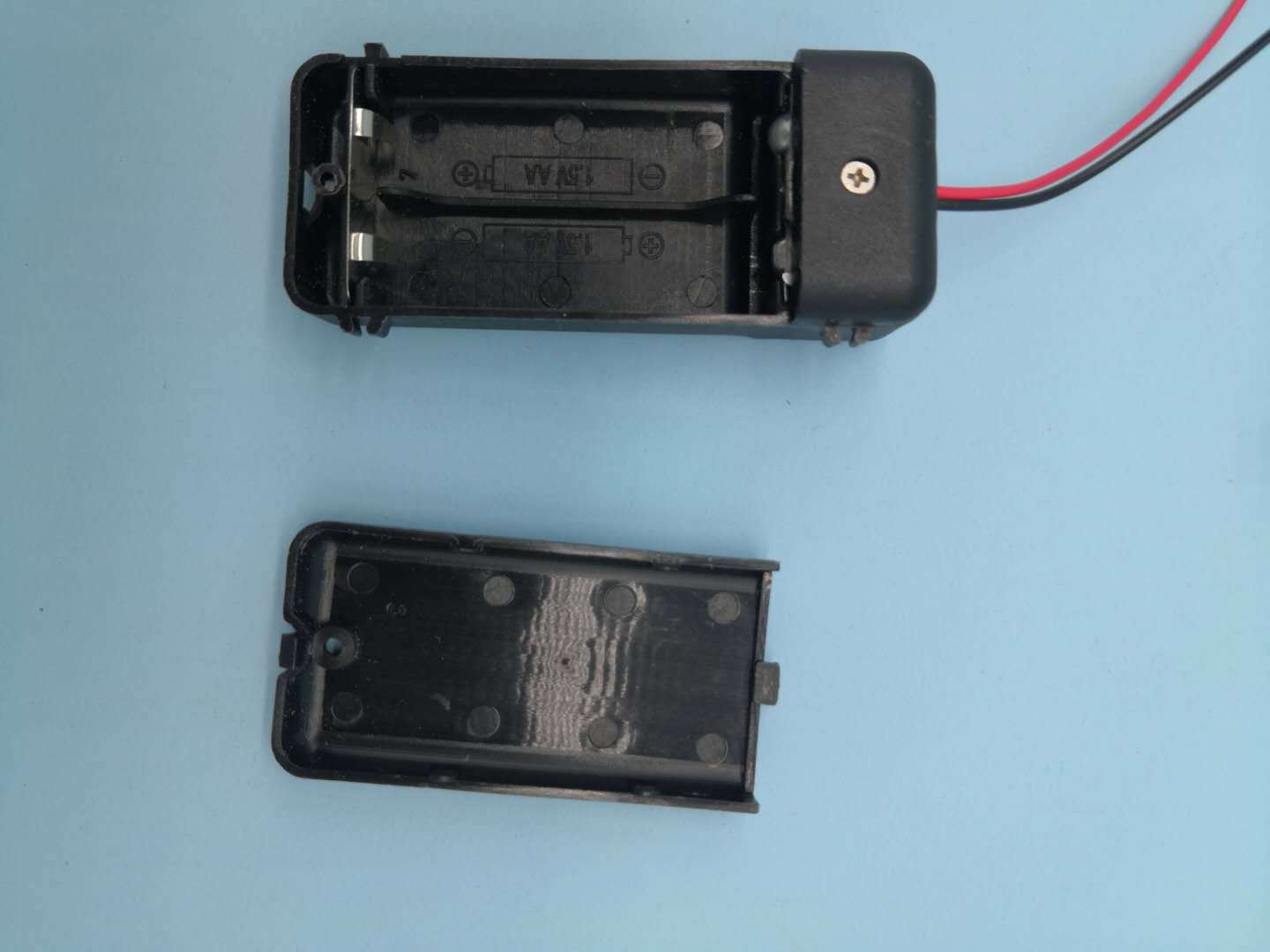 线控盒遥控器 前进后退 电机正反转控制器 线控电池盒 玩具制作