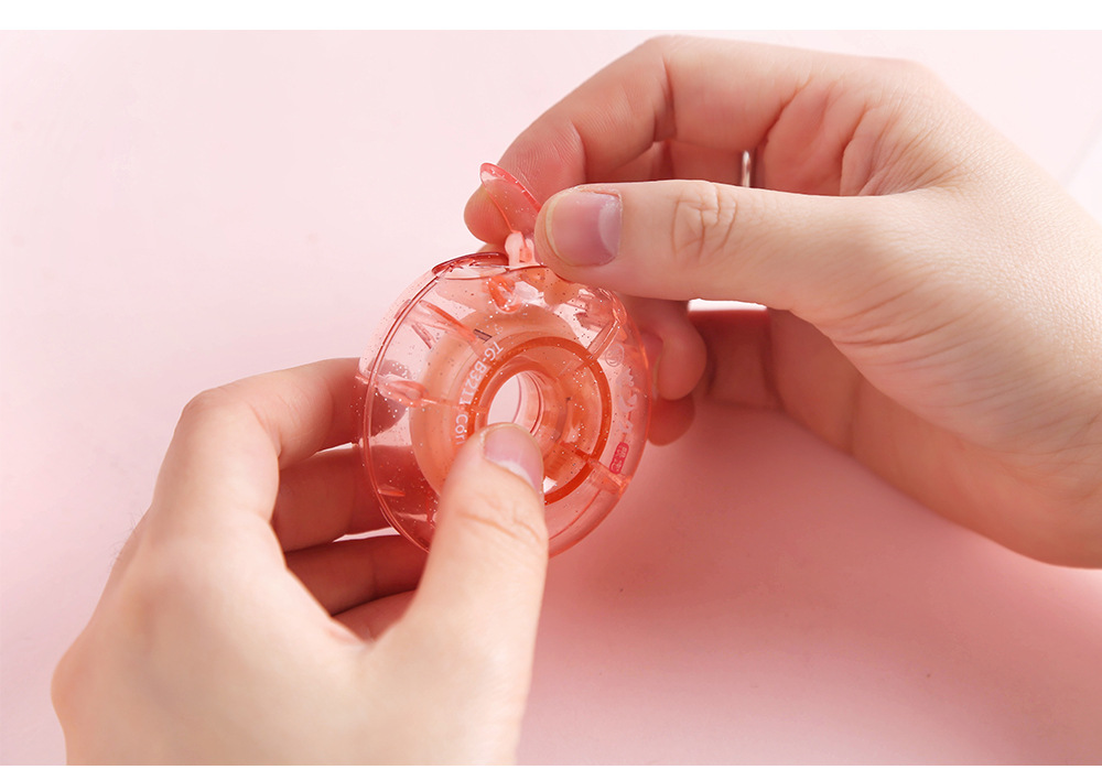 twingo天高创意甜甜圈学生卡通可爱修正带樱花涂改带少女心改错带