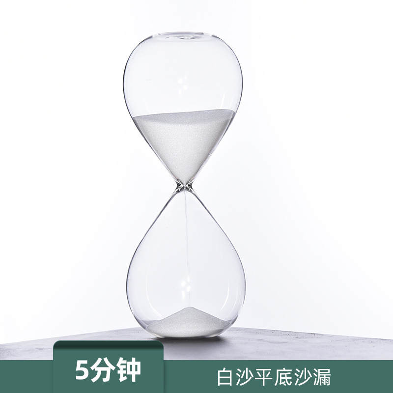 Half an Hour Sand Clock Timer 5/30/60 Minutes Creative Personality Glass Sand Clock Decoration Factory Direct Sales