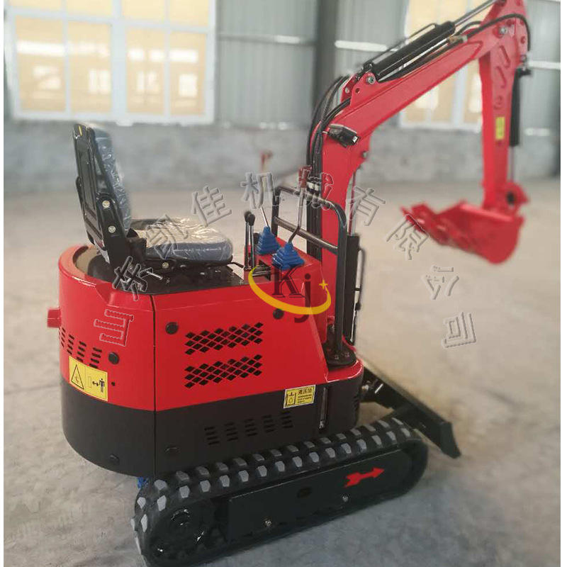 迷你型小挖机微型推土机种植埋桩机小型挖斗挖掘机小型路面破碎锤