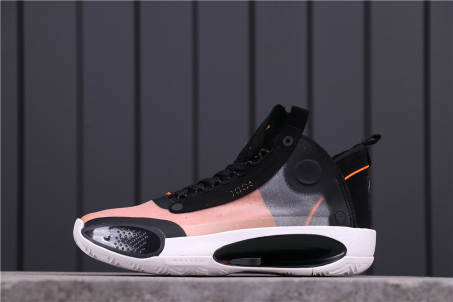 一件代发莆田鞋aj34男鞋郭艾伦黑猫全明星乔34巴黎限定冰蓝篮球鞋