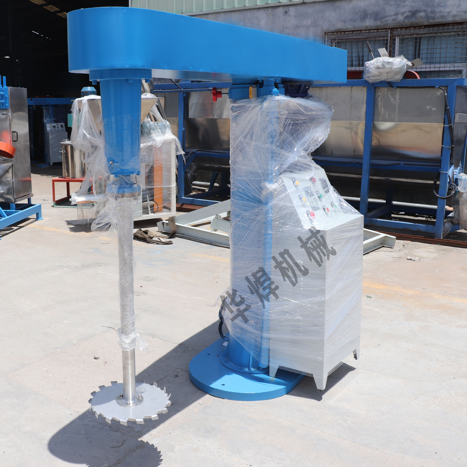 佛山高速分散机 油漆涂料油墨搅拌混合设备 防爆电动搅拌机厂家