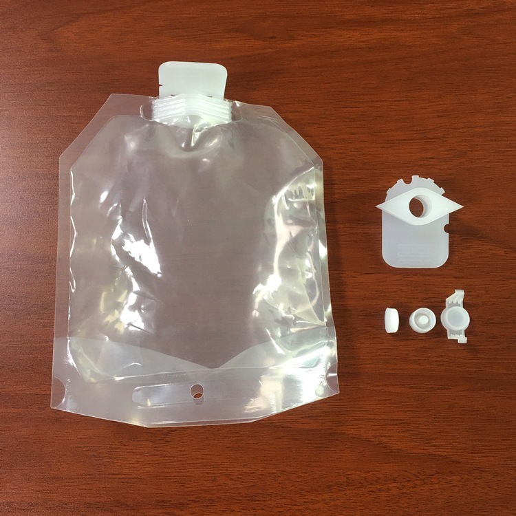 消毒机专用1000ml酒精洗手液内置储液塑料袋整套供应 皂液袋定制