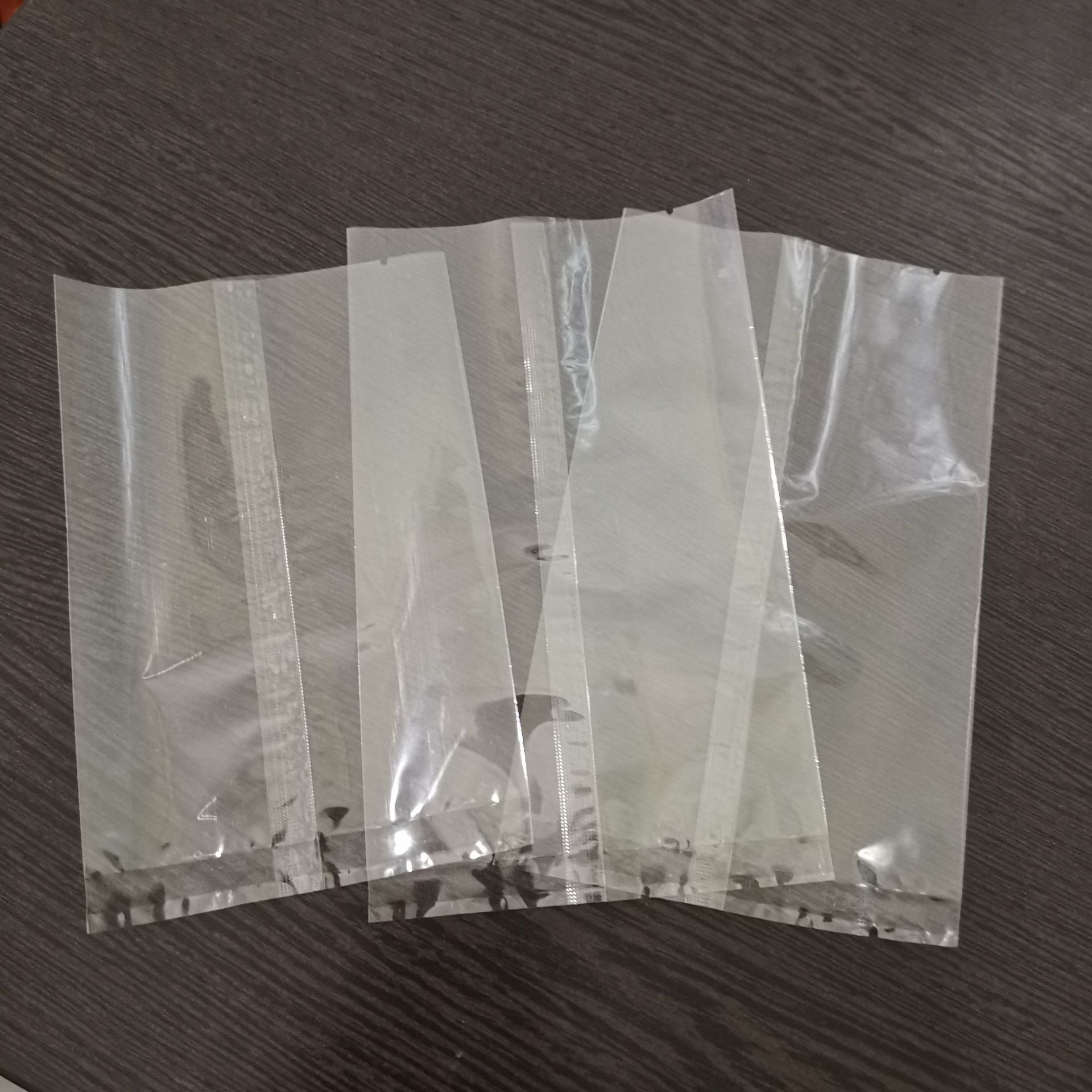 一次性口罩独立包装袋 自动机卷膜效果 透明opp单层热封口背封袋