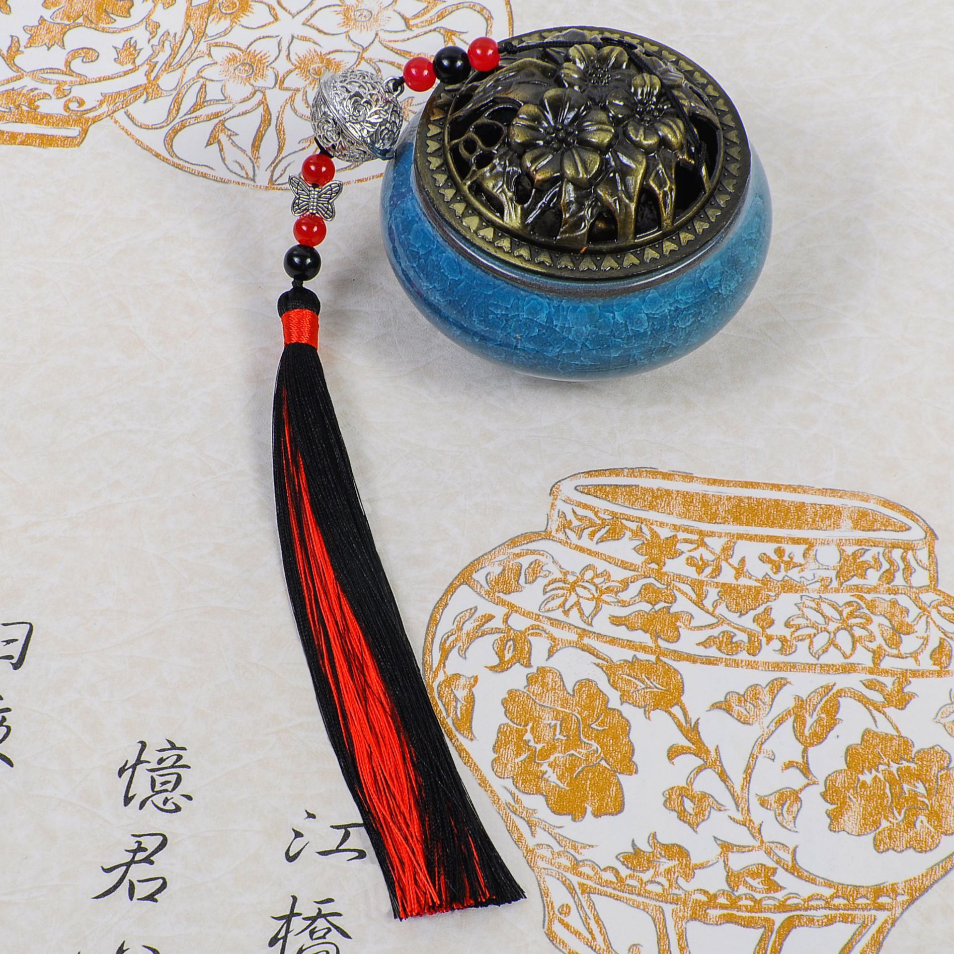 宫铃清心宫银铃流苏挂件陈情令同款挂件云梦江氏澄吊穗子厂家直销