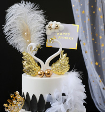 烘焙生日蛋糕男孩主题摆件篮球装饰灌篮啤酒插件球鞋